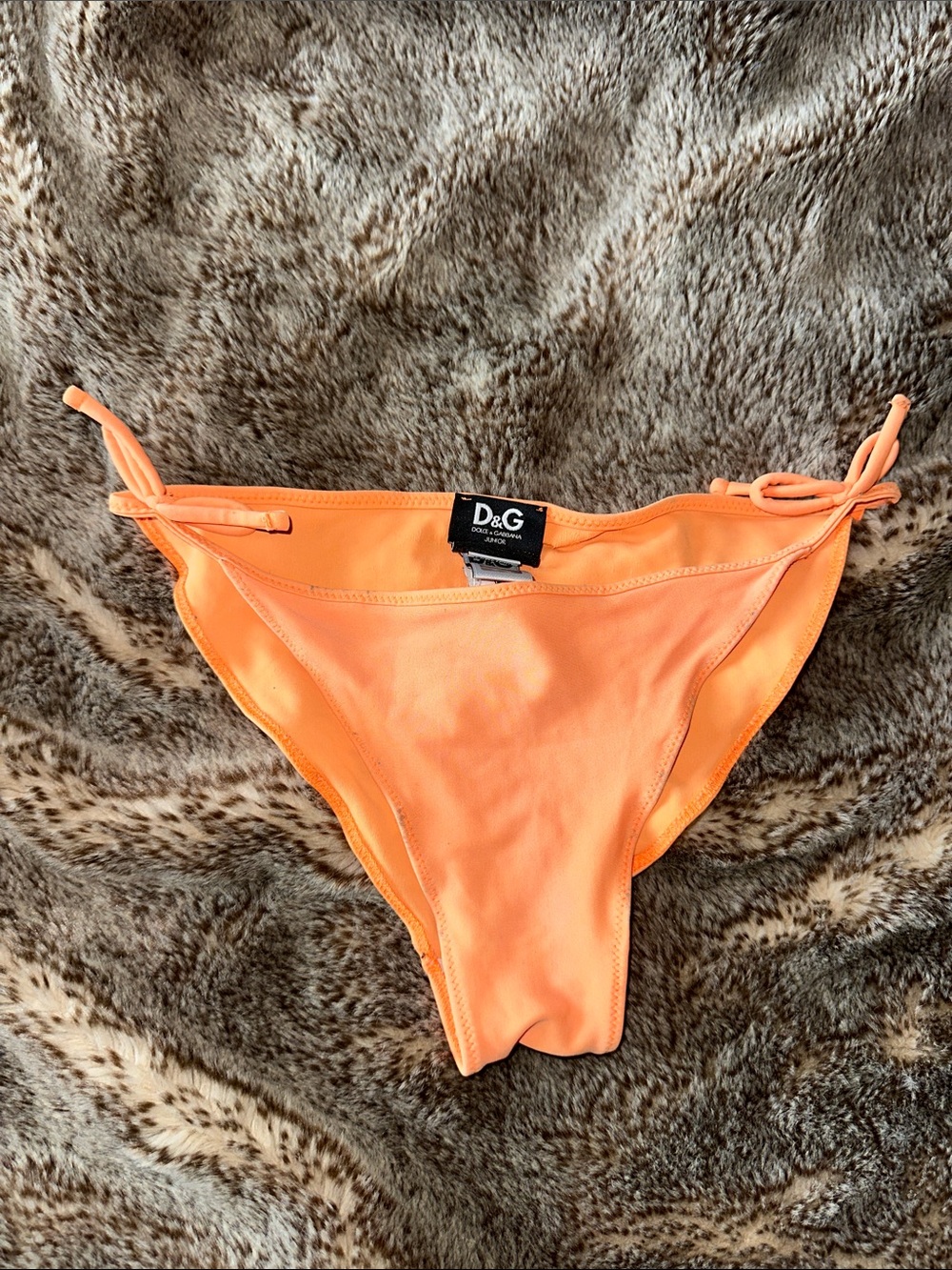 Dolce & Gabbana D&G Women's Tie-Side Bikini Bottom